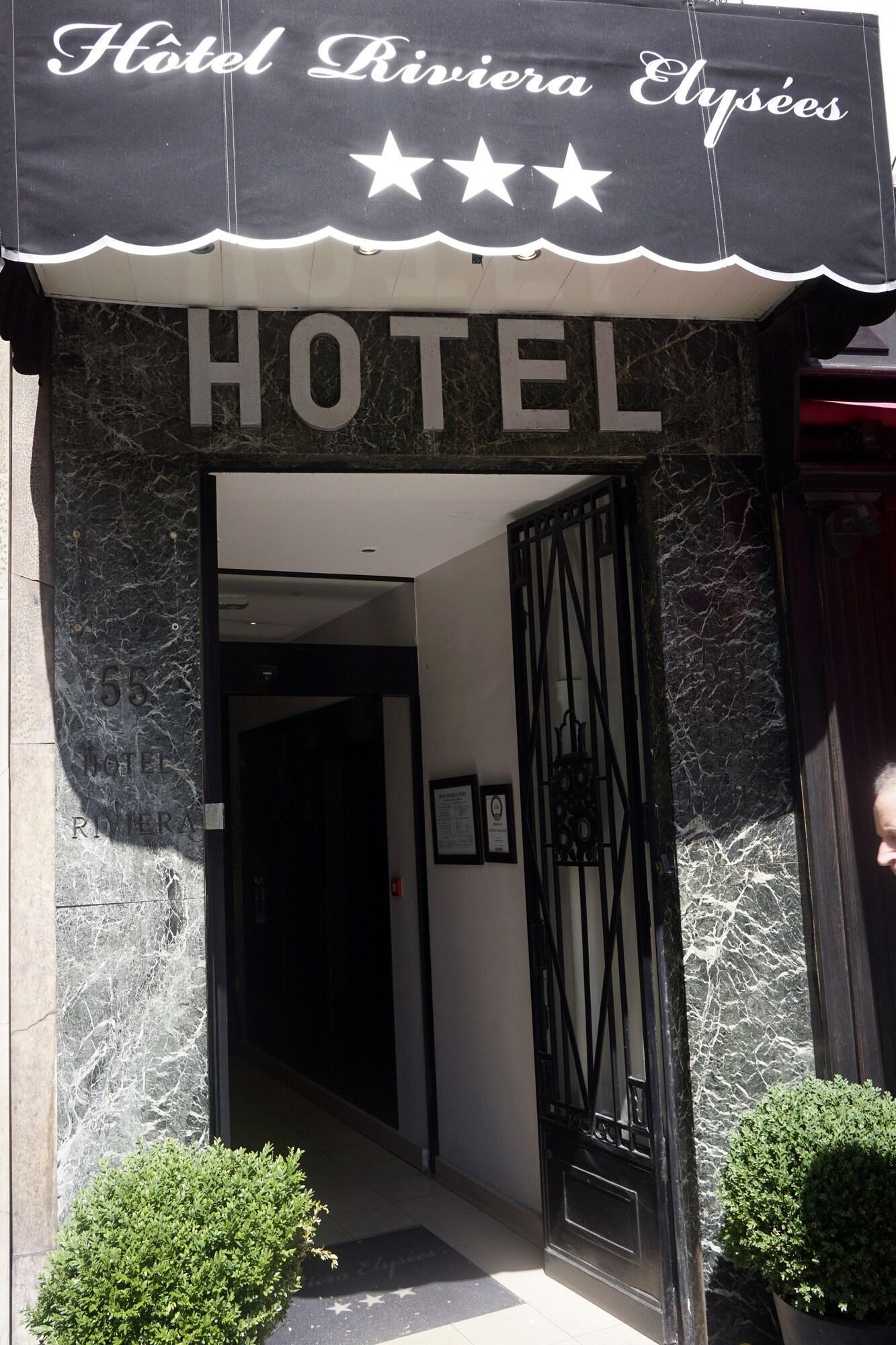 Hotel Riviera Elysees Parijs Buitenkant foto