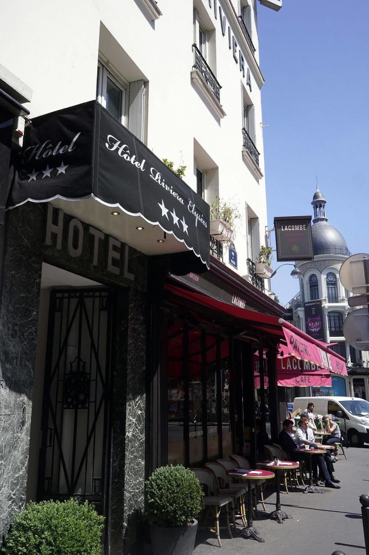 Hotel Riviera Elysees Parijs Buitenkant foto